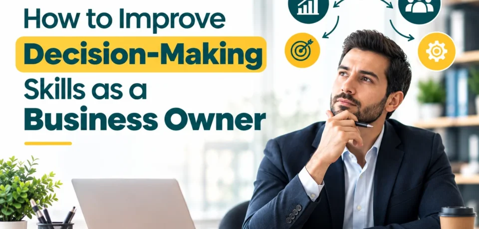 How to Improve Decision-Making Skills as a Business Owner How to Improve Decision-Making Skills as a Business Owner