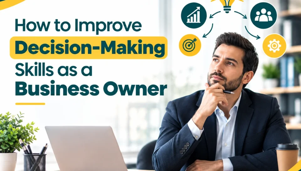 How to Improve Decision-Making Skills as a Business Owner How to Improve Decision-Making Skills as a Business Owner